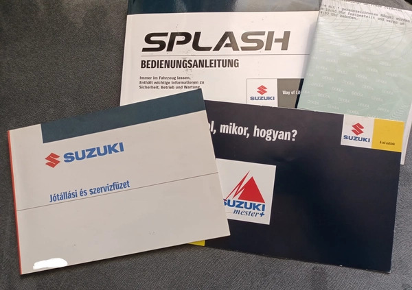 Suzuki Splash cena 16900 przebieg: 159000, rok produkcji 2009 z Dynów małe 92